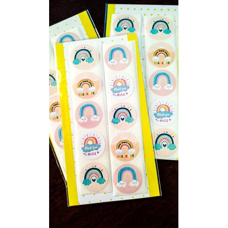 

Sticker THANK YOU Sticker Ucapan Terima Kasih