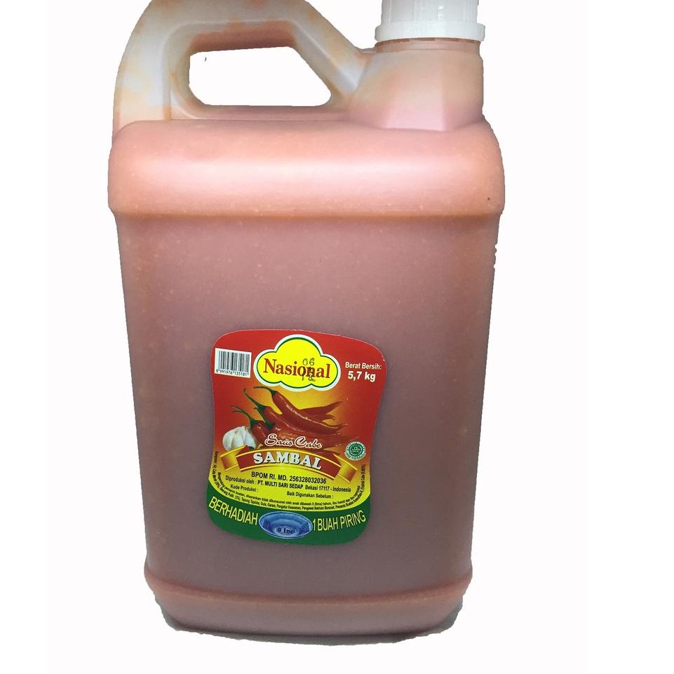

☎ Saus Sambal Nasional Kiloan / 1 Drigent ✪