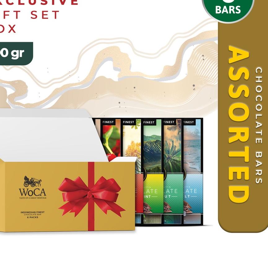 

➣ WoCA Assorted Chocolate Bar WoCA 6x90 gram ❂