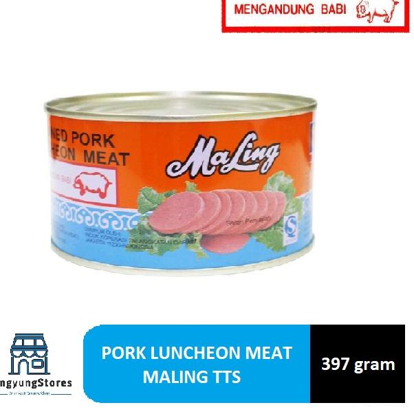 

➼ Ham Maling TTS Luncheon Meat Pork Kaleng 397 gram ✺