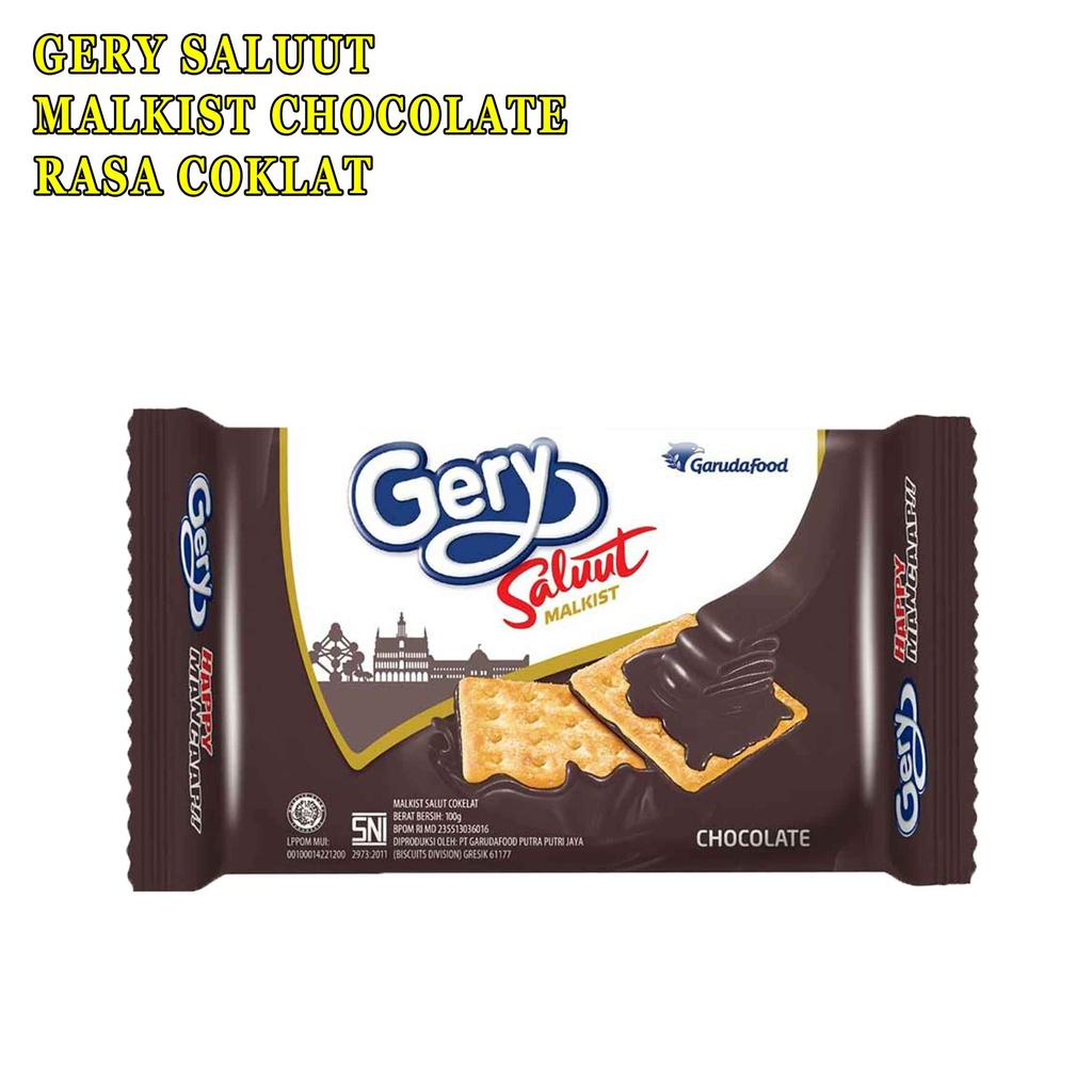 Chocolate*  Gery saluut* Malkis salut cokelat* 100g