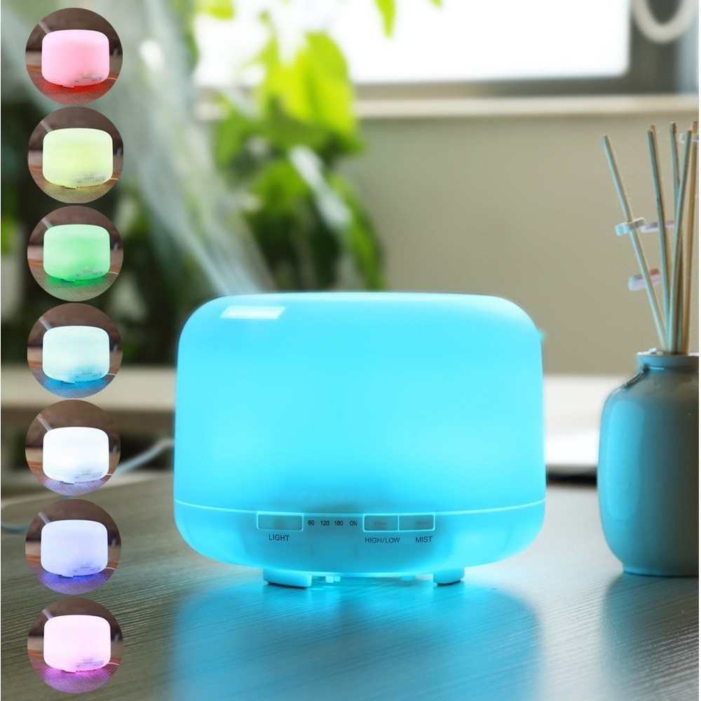 AKN88 - Essential Oil Aroma Diffuser Humidifier 7 LED Color Night Light 500ml