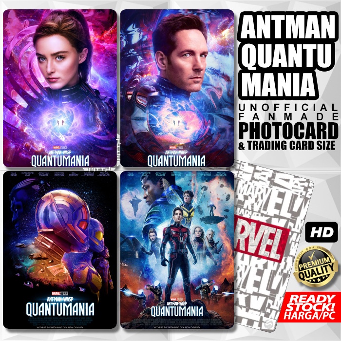 Photocard AntMan Quantumania Unofficial Ant Man Photo Card Kartu Koleksi