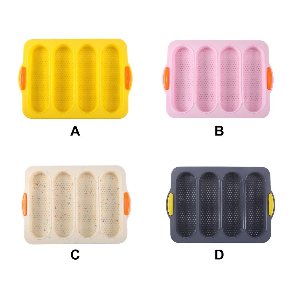 Cetakan Roti Flexible Pastry Baking Tray Reusable Chocolate Cake Mold Pan Rumah Bakery Restoran Aksesori Untuk Kulkas Oven