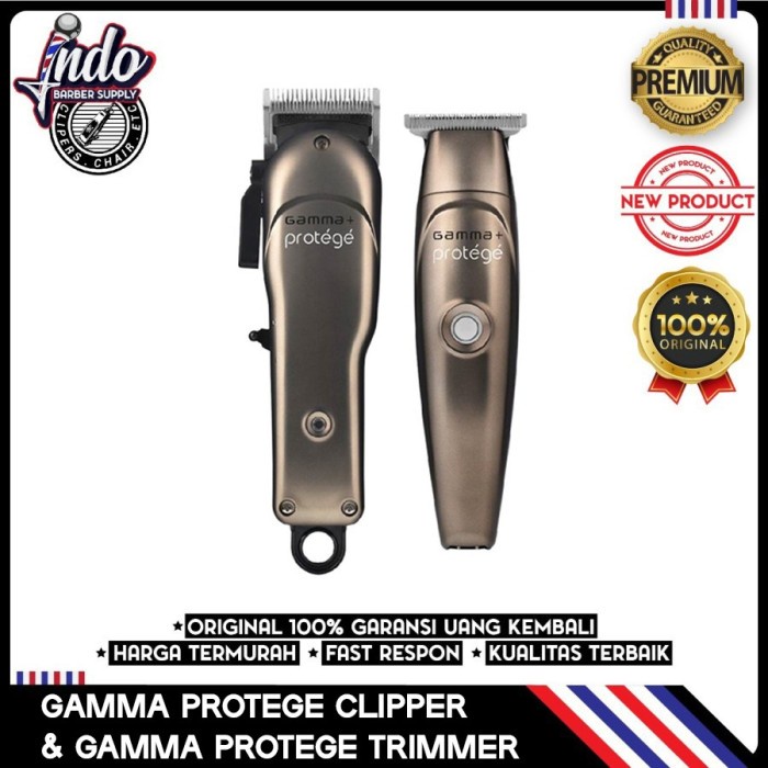 Terlaris Gamma Combo Protege ( Clipper + Trimmer )