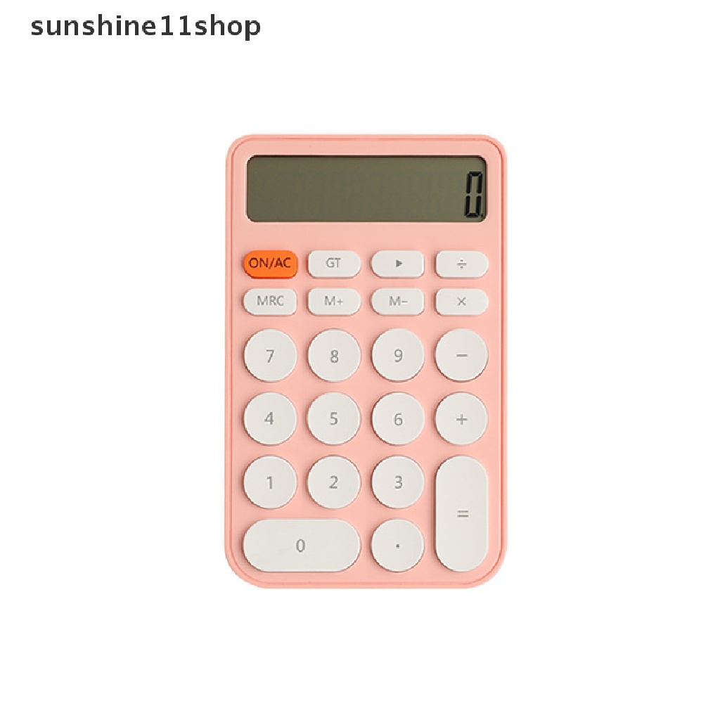 Sho Kalkulator Mini Portable Alat Hitung Siswa Kalkulator Lucu Untuk Rumah Kantor Sekolah Keuangan Accoung Tools Student Calculator N