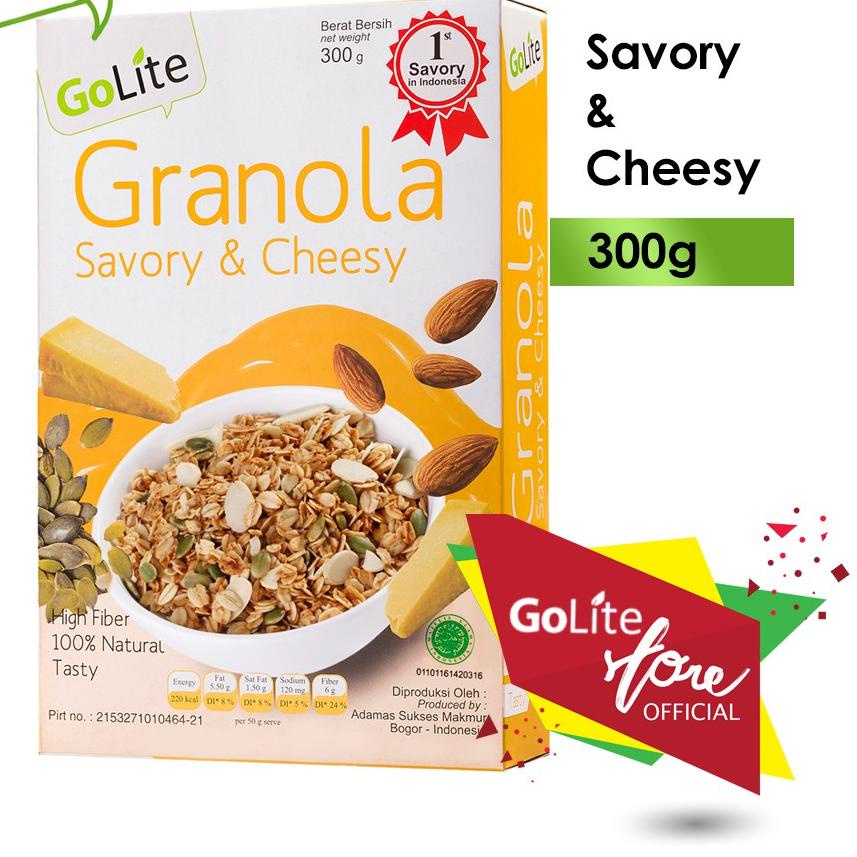 

♦ Granola GoLite Savory Cheesy Toasted Muesli 300g ❋
