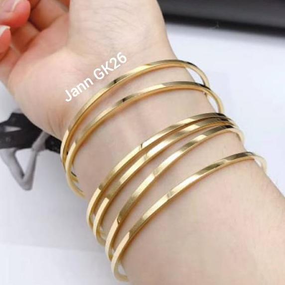 ◄ Gelang keroncong 100% titanium asli isi 6pcs ➹