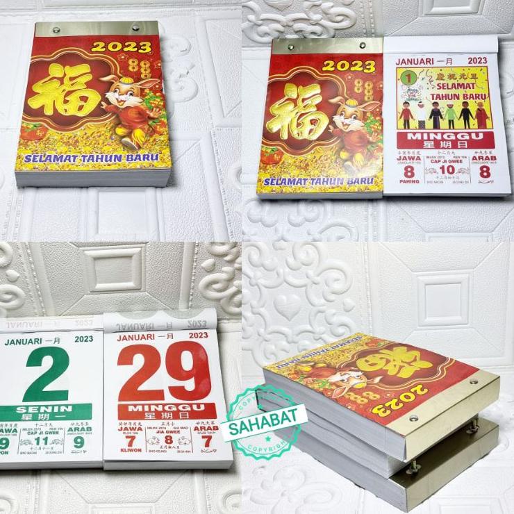 

Penjualan Terkini KALENDER HARIAN SOBEK UKURAN SEDANG TAHUN 2023