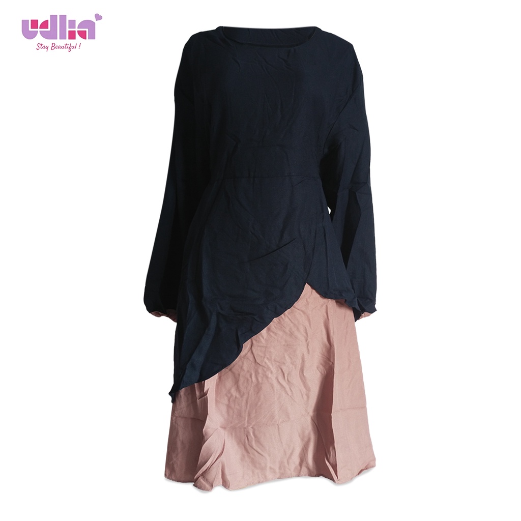 Udlia Tunik Atasan Wanita Jeanie Two Tone