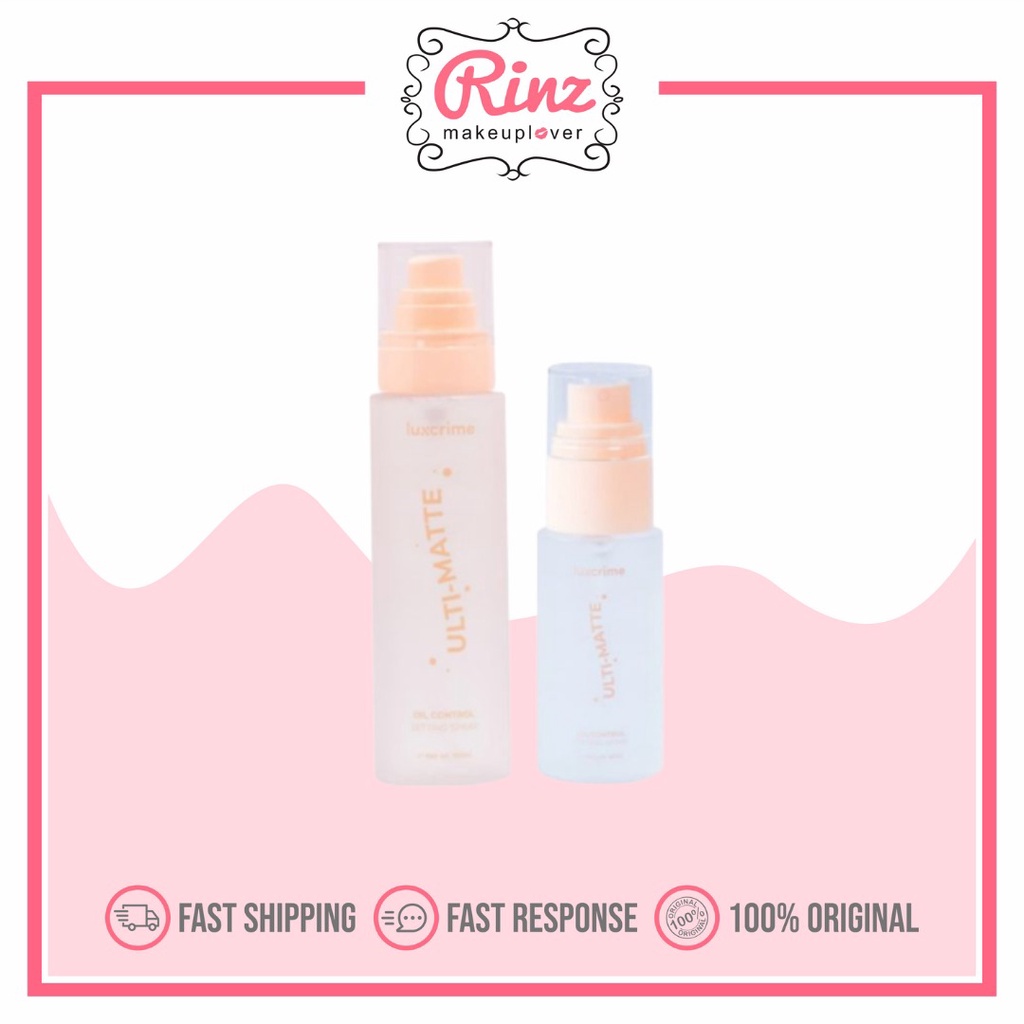 LUXCRIME Setting Spray Ultimatte Oil Control