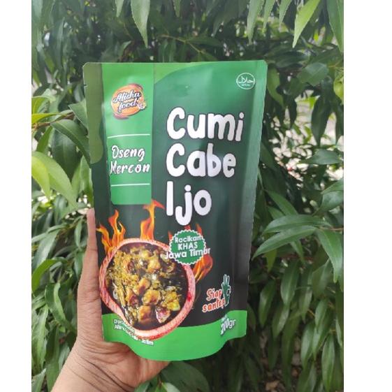 

❤[PROMO ⚡ALE!!!]❤ [PEDAS SEGER] Oseng Mercon / Sambal Cumi Cabe Ijo 50 gr-150 gr