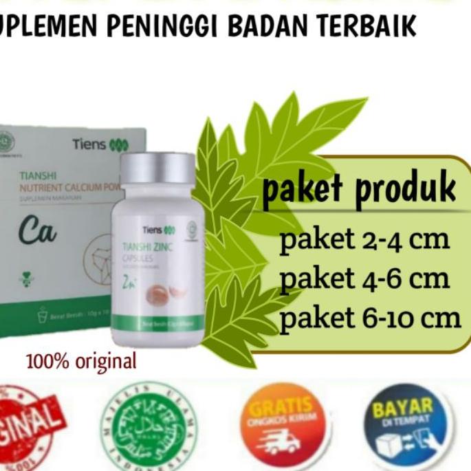 

✯ [COD] PAKET PENINGGI BADAN TERBAIK | PENINGGI TUBUH ALAMI | ZINC + SUSU CALSIUM 100% ORIGINAL ☑