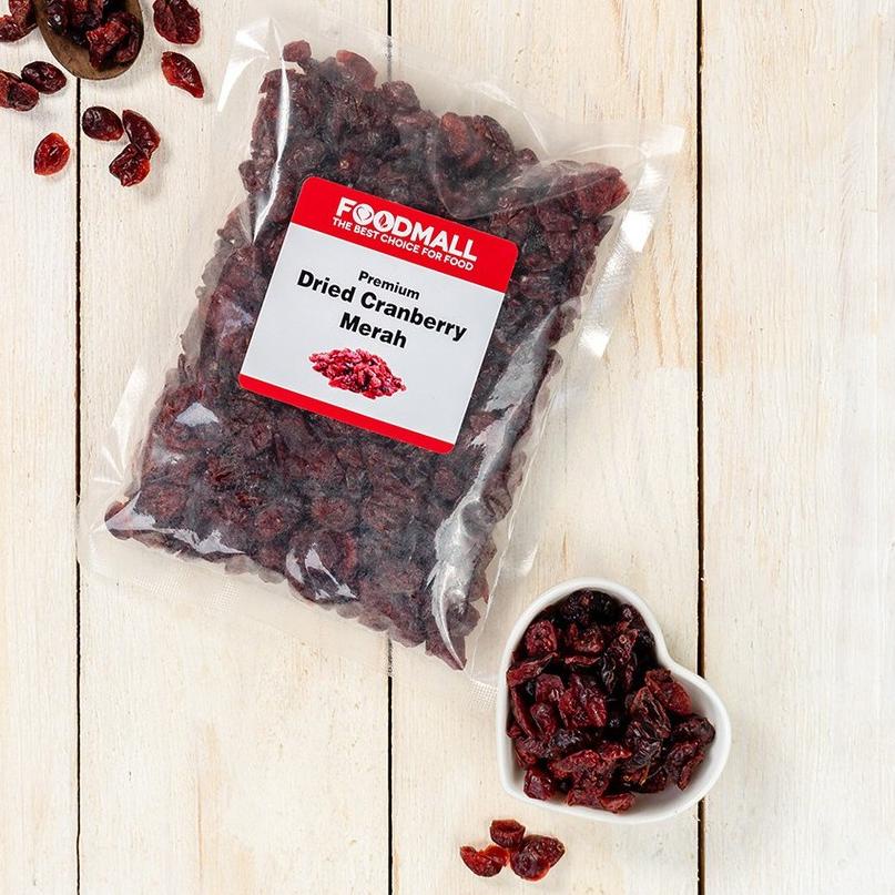 

✺ Dried Cranberry / Buah Cranberry Kering / Cemilan Kranberi 250 Gr ☄