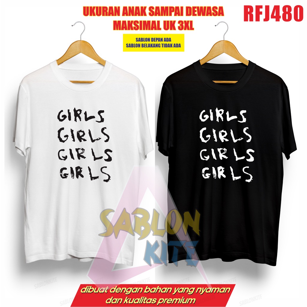 Kaos Kpop Jay Jake heeseung girls RFJ480 combed 30s