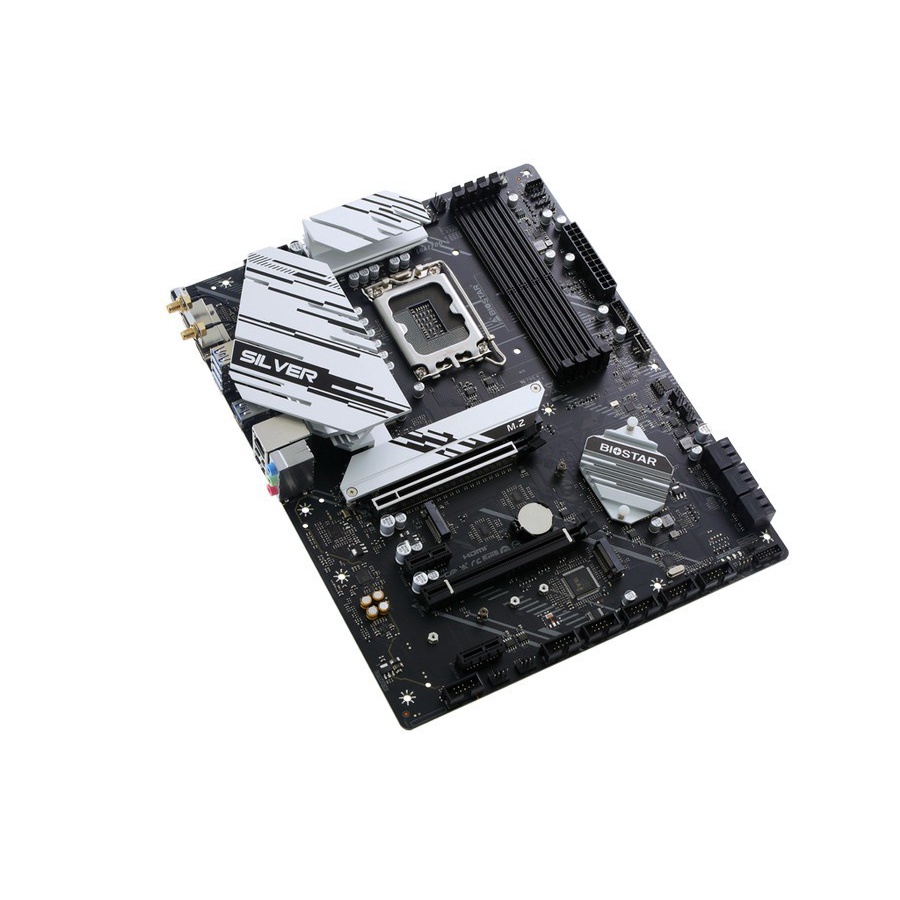 MOTHERBOARD BIOSTAR Z790A-SILVER DDR5 (Intel LGA 1700, Gen12, Gen13)