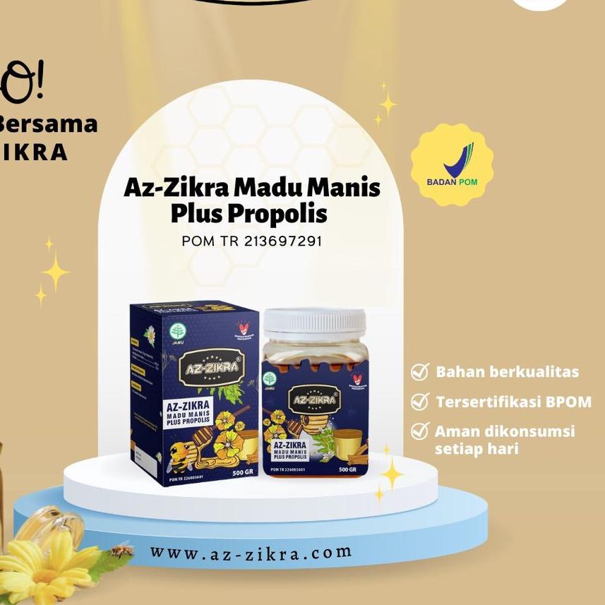 

◊ New Azzikra - Hutan Manis Plus Propolis 500gr ❄