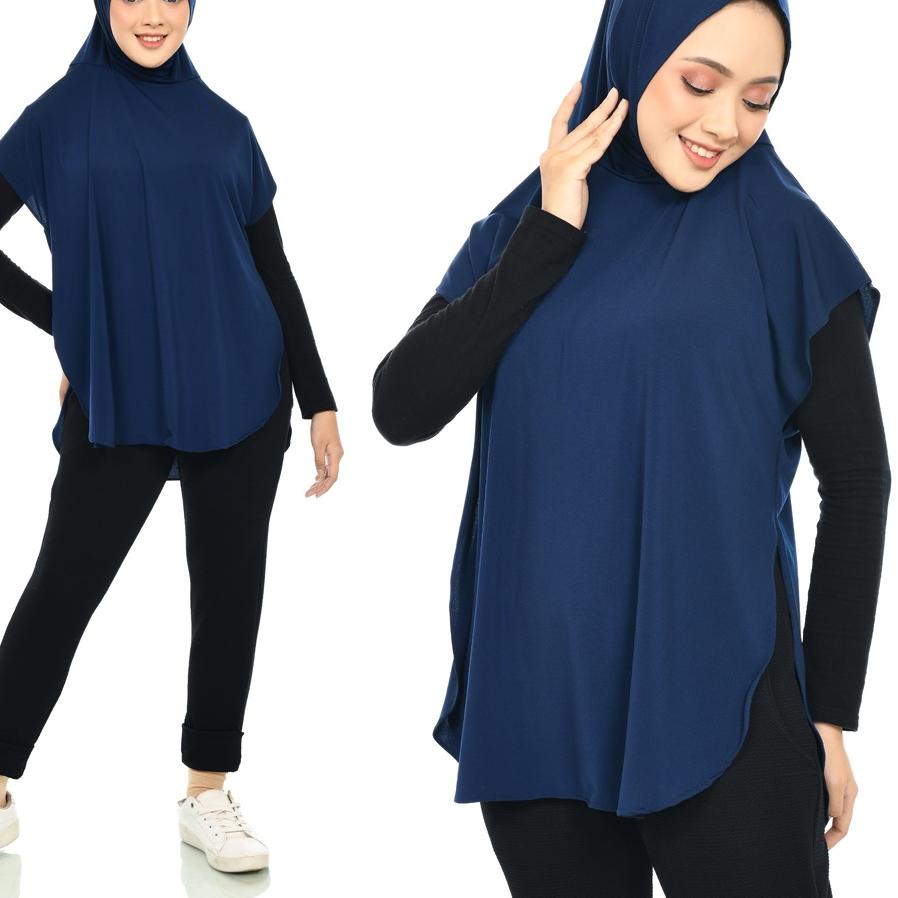 ❅ JILBAB SPORT SHEVA / HIJAB SPORT UNTUK OLAHRAGA BAHAN JERSEY / KERUDUNG OLAHRAGA / JILBAB BERGO JE