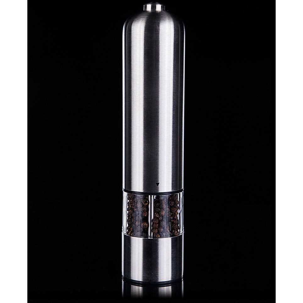 (BISA COD) FTIHSHP Alat Penggiling Biji Lada Elektrik Spices Pepper Mill Grinder 100ml - 15CE7