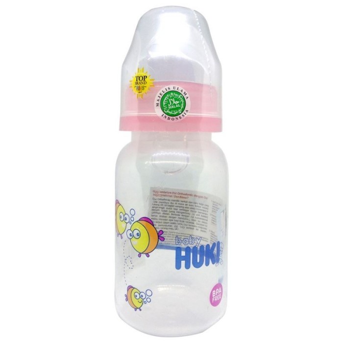 HUKI Baby Botol Huki PP SP Round CI0328 120ml Huki Botol Susu 120 ml