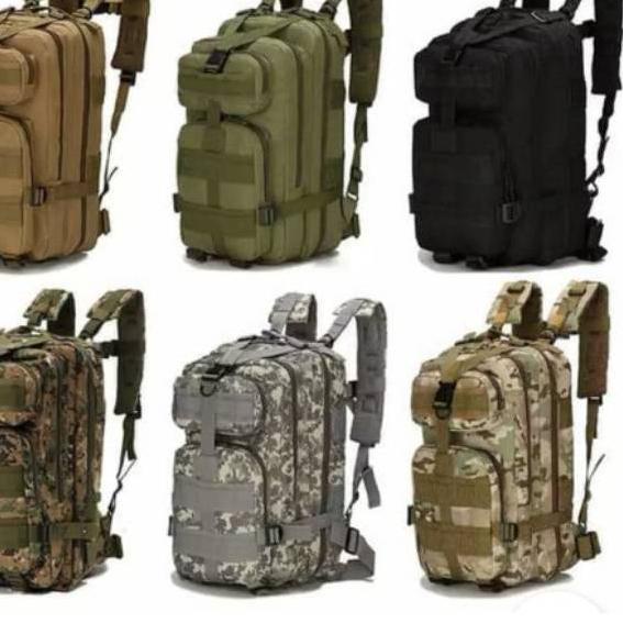 ☆ TAS RANSEL ARMY 3P TACTICAL ➸