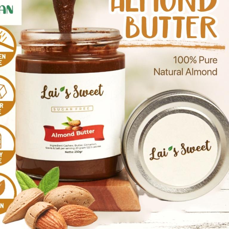 

♞ Dark Coco Almond Butter 250Gr (Free Sugar,Gluten Free,Vegan) ✲