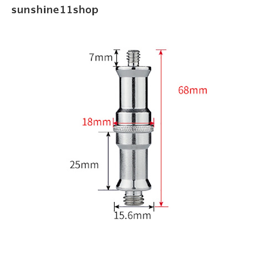 Sho Konverter Sekrup Ringan 3per8 Ke 1per4 Aksesoris Tripod Excellent Tripod Male to Male Screw Adapter N