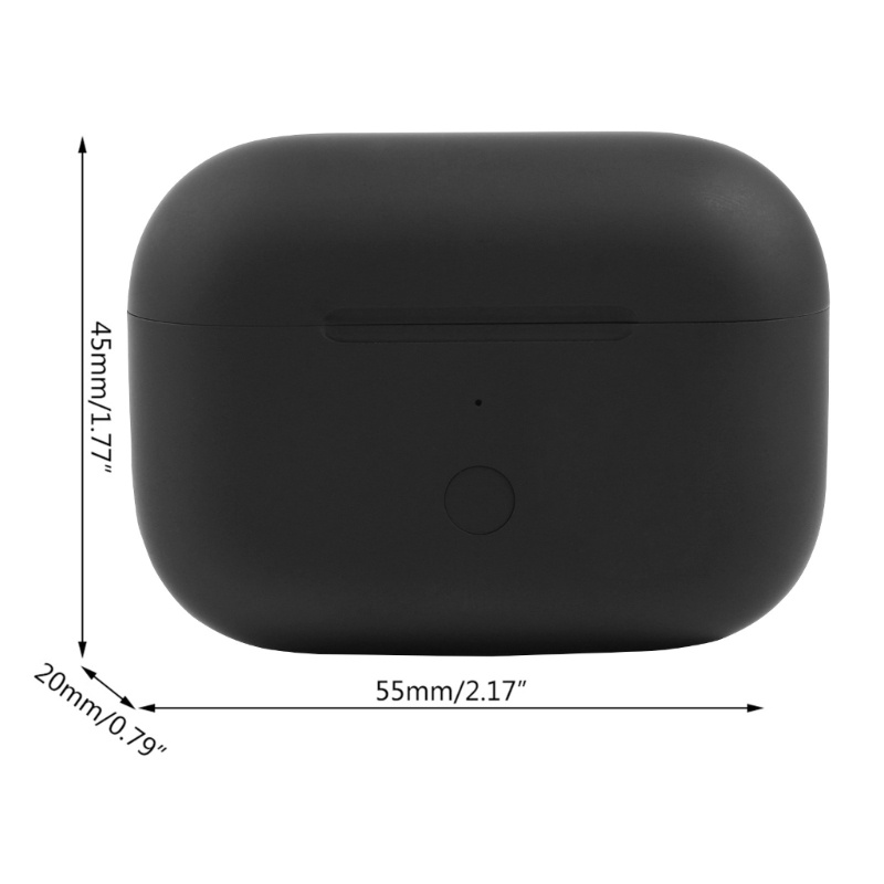 Bt Wireless Charging Box Untuk pro Dengan Indikator LED Casing Earphone Charger Pengganti Kompatibel Dengan Bluetooth