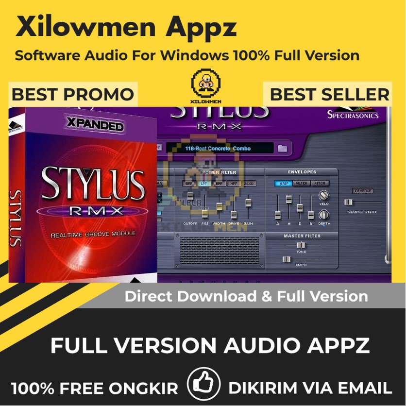 [Full Version] Spectrasonics Stylus RMX Pro Lifetime Audio Software WIN OS