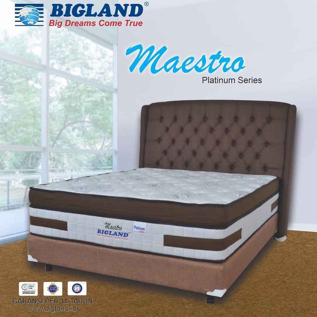 Springbed Bigland Maestro 160 & 180x200