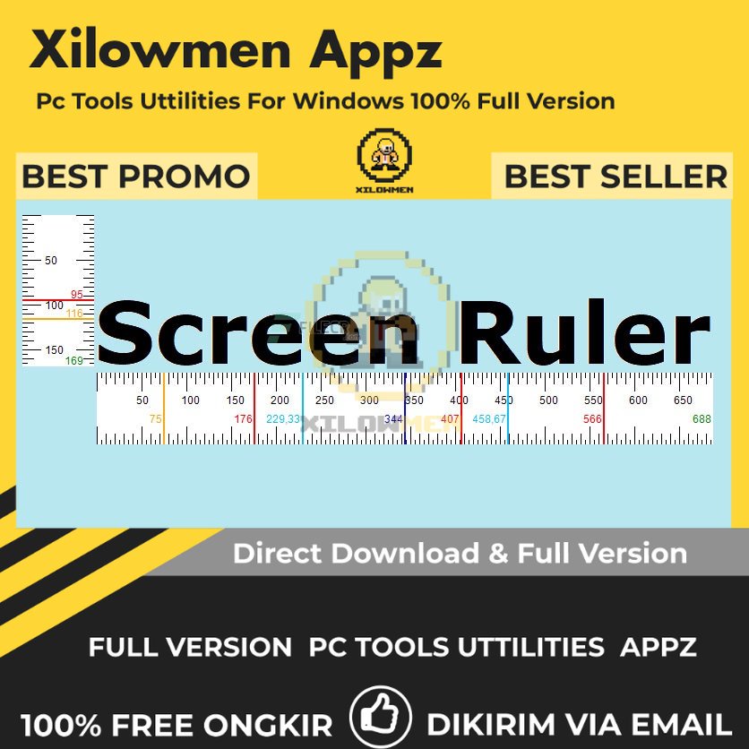 [Full Version] Screen Ruler Pro PC Tools Software Utilities Lifetime Win OS