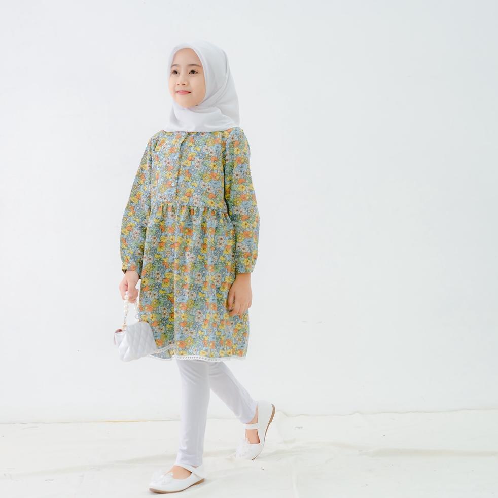 TERMURAH Corlis Tunic - Tunik Anak by Azhania Kids