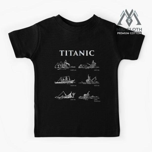 Kaos Anak Titanic Shirt, Titanic Sinking Shirt, Titanic Gift, Titanic - Unisex #484
