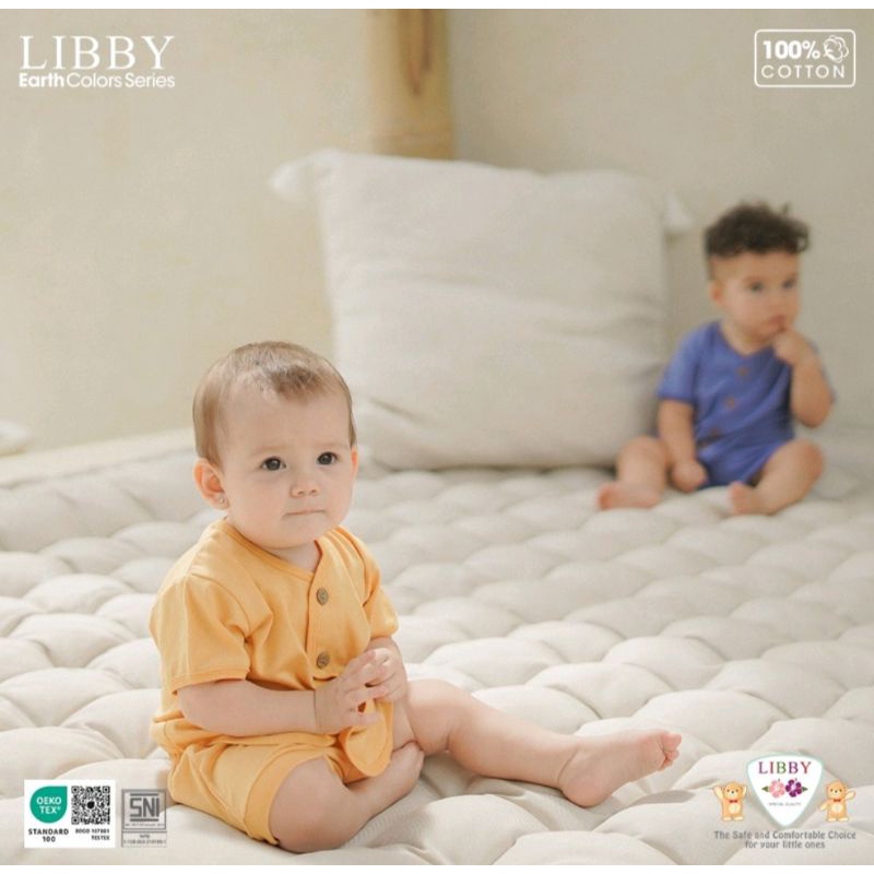 Libby Comfy Set Earth Series - Setelan Pendek