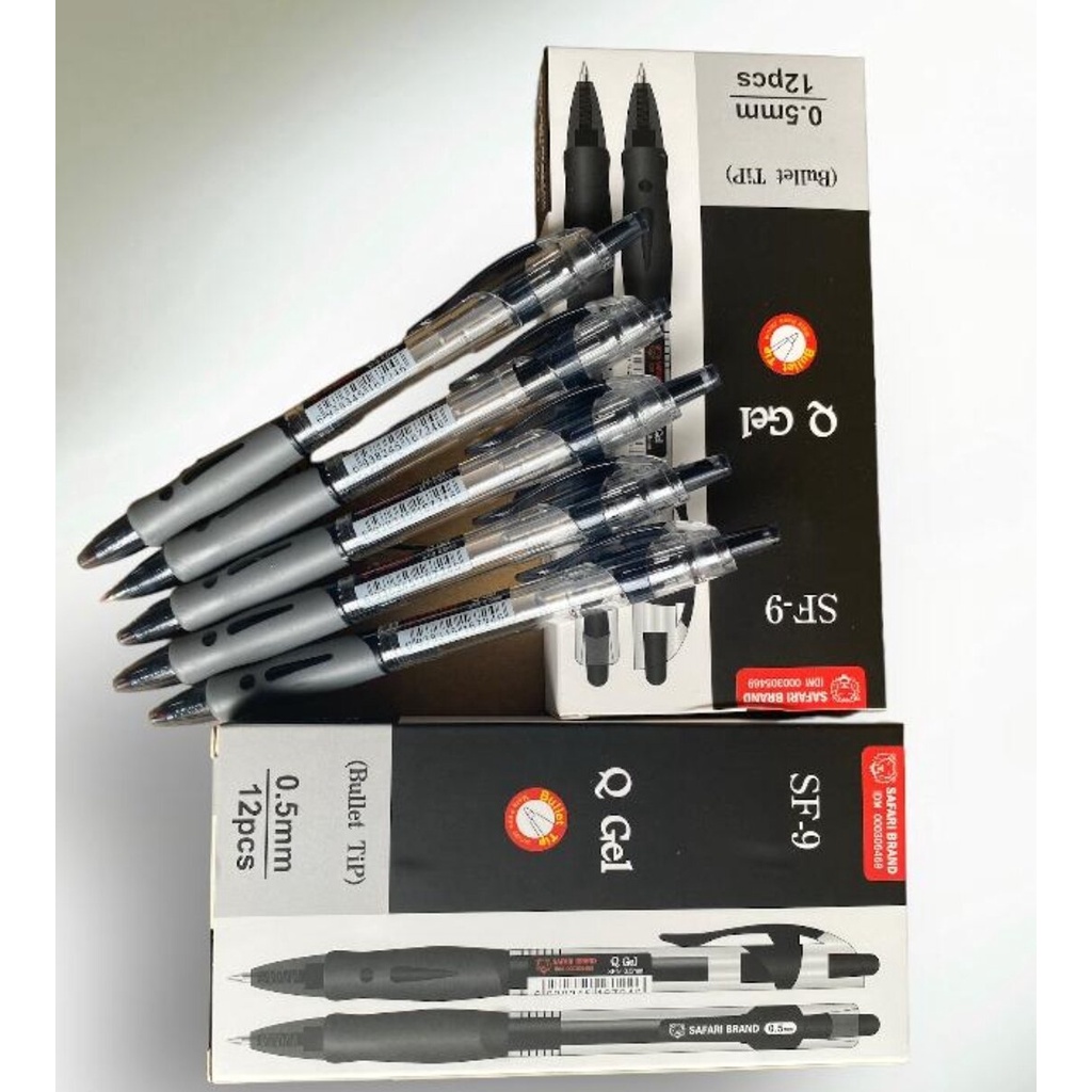 

Pulpen Cetekan Q Gel (1pcs) || Pena Gel || Bolpoin Q Gel || Bolpoin Q Gel Safari SF - 9
