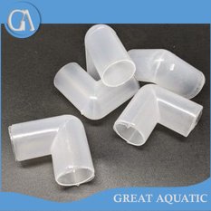 PAKET 10 PCS sambungan pipa keni L pipa bening aquarium aquascape LLLLL