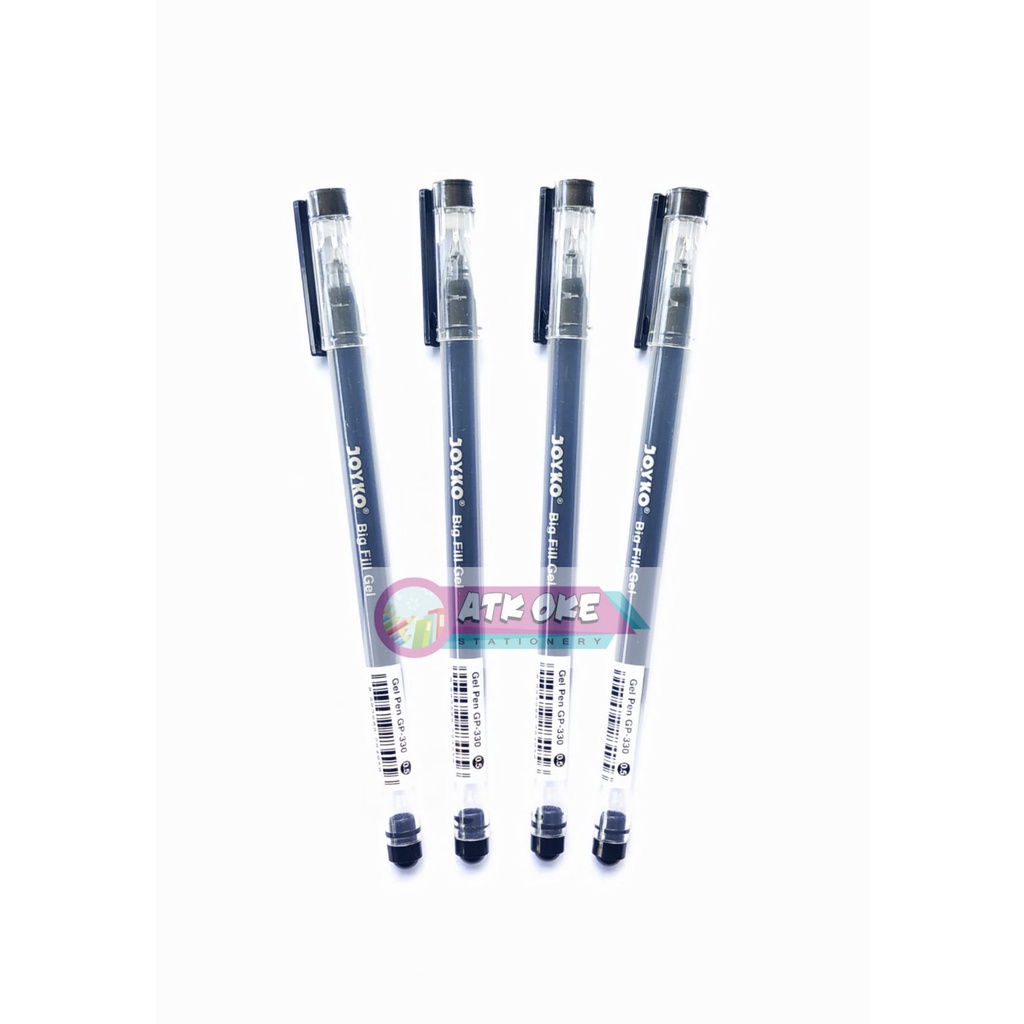

Joyko Pen Gel Big Fill 0.5 Hitam GP-330 1Pcs
