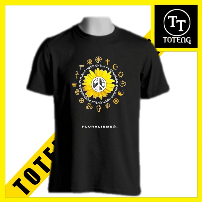T-SHIRT SHIRT baju kaos pluralisme toleransi pria wanita