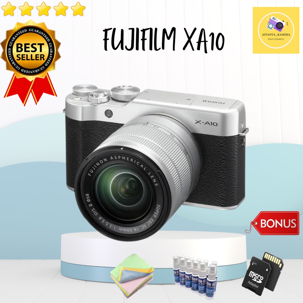 FUJIFILM XA10 WIFI LENSA 16-50MM /KAMERA MIRRORLES