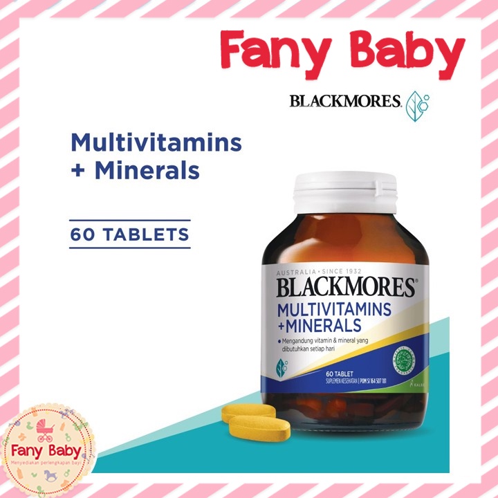 BLACKMORES MULTIVITAMIN + MINERALS 60 CAPSUL