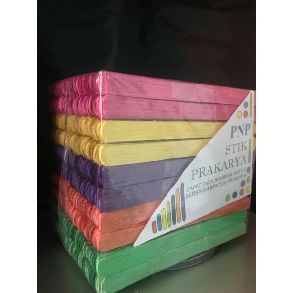 

Stick Warna Warni Isi 500 Pcs Untuk Prakarya