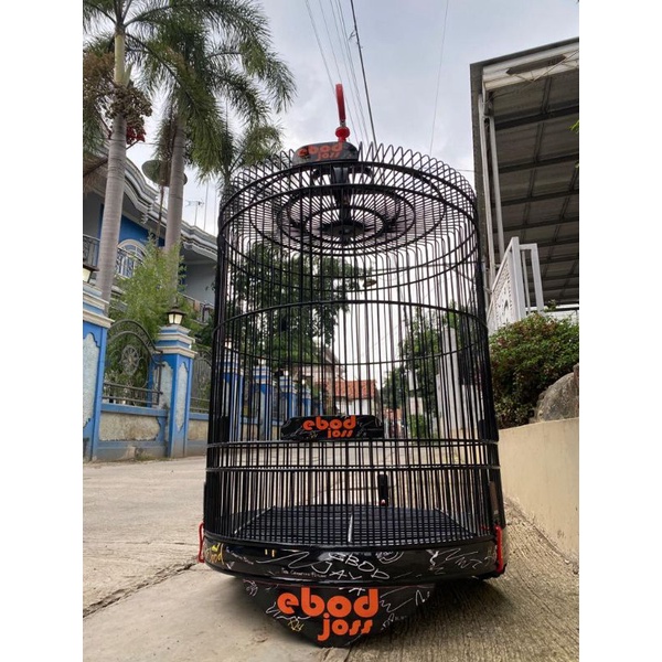 Sangkar Burung Murai Batu Kacer Ebod Jaya Decal Bambu Original Asli no 1 2 3 4