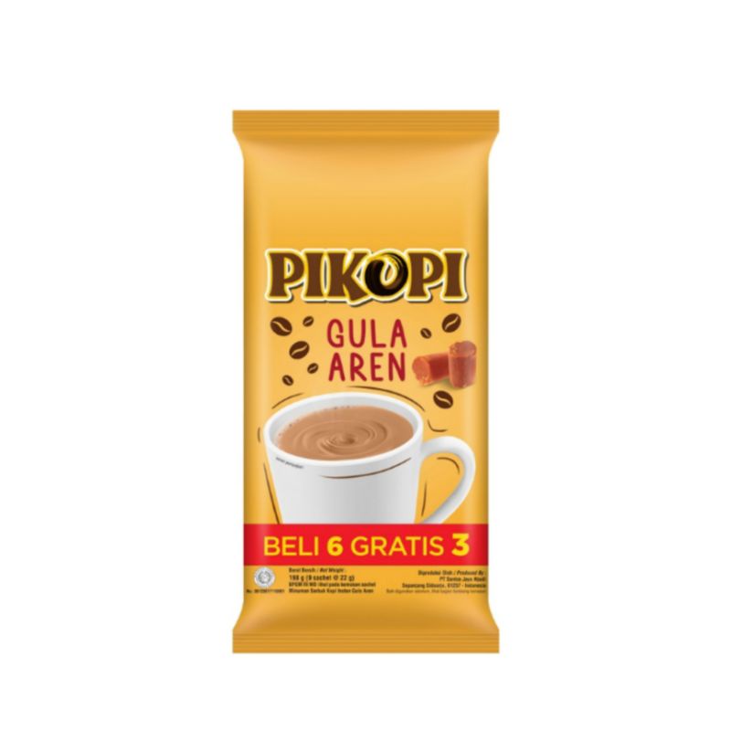 

Pikopi Kopi Instan Gula Aren 9 x 22 g