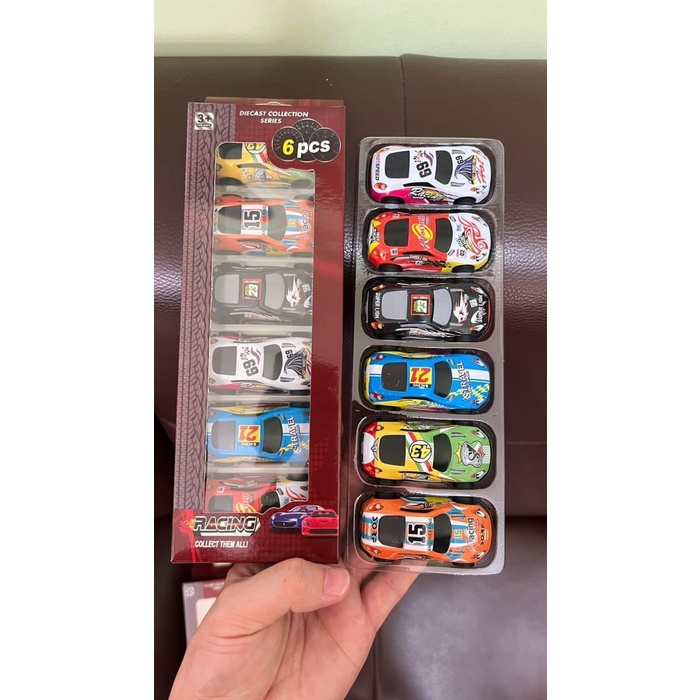 Mainan Mobil Mobilan Racing isi 6pcs 12pcs Toys Mobil Mini Racing Car Mini Racing Drive