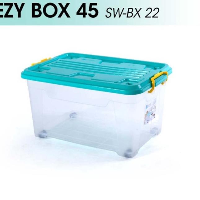 ➭ Container box ezy 45 liter kotak plastik biggy vindo ◘