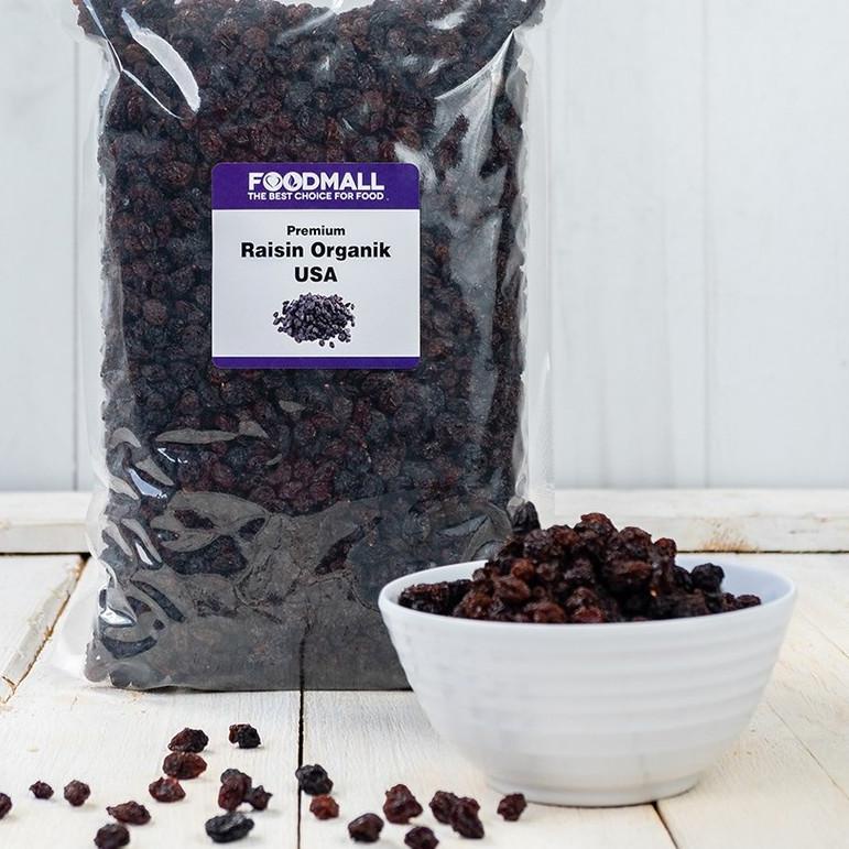 

♞ Kismis / Black Raisin Organic USA PREMIUM 1 Kg ♨