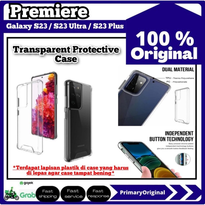 Original Case Samsung S23 Ultra Plus Transparent Protective Case - S23 Ultra