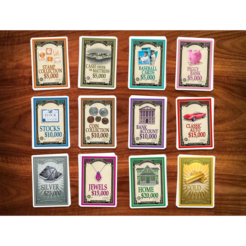 Cover Your Assets Board Game Card Game