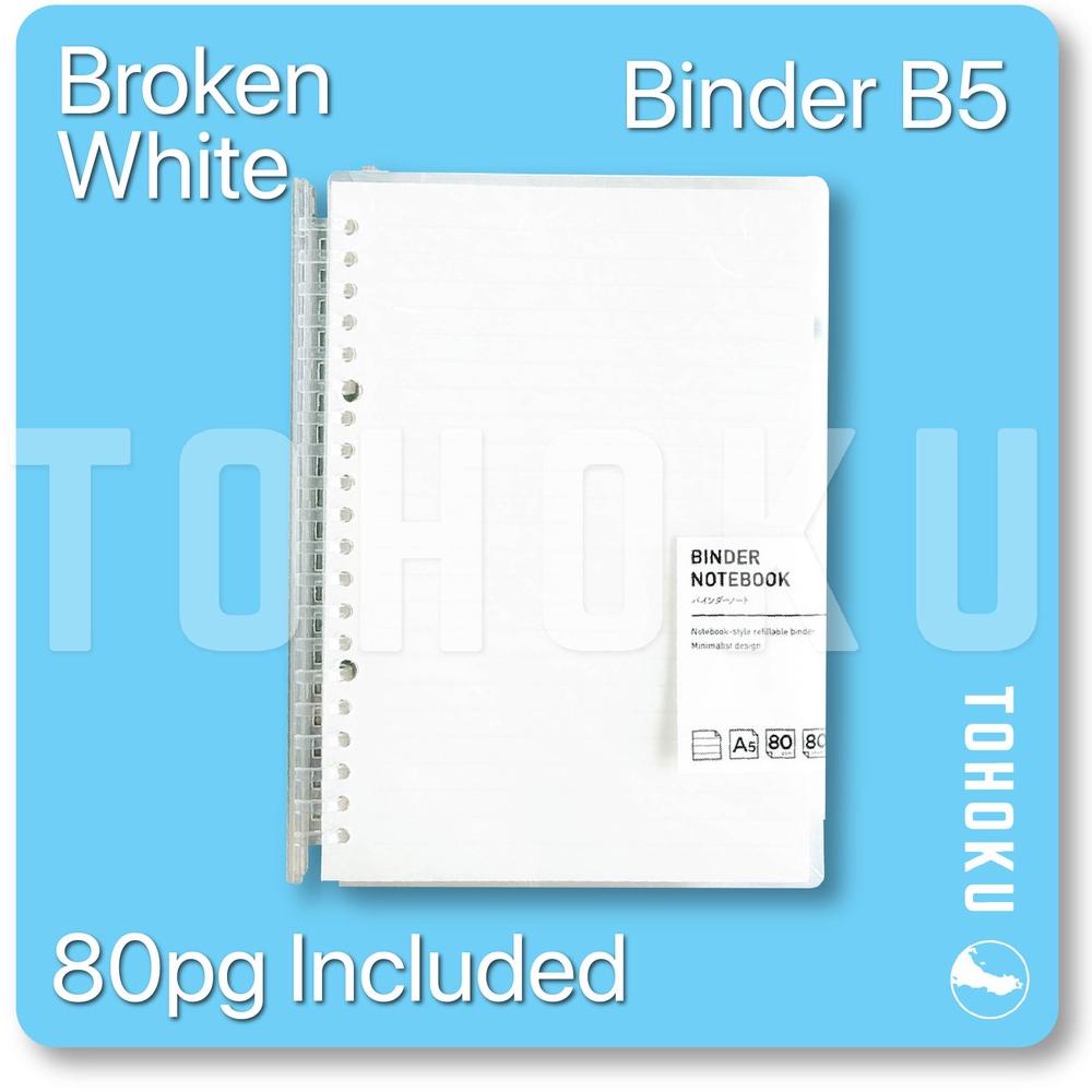 

M39 Slim Binder Transparan Notebook B5 Loose Leaf TERPOPULER ♗