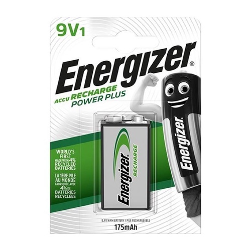 ENERGIZER Recharge Power + Battery 9V 175mAH BP1